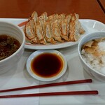 幸楽苑 - W餃子定食600円