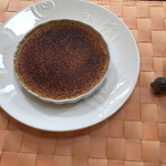 キャフェ・ド・モザ - 手作りのケーキ（クレームブリュレ）