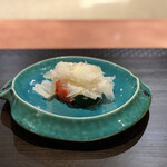 窯焼き割烹 黒泉 - ・北イタリア産 ラスパドゥーラ、アメーラトマト、ズッキーニ