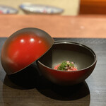 窯焼き割烹 黒泉 - ・カメノコ、梅、糸瓜