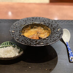 窯焼き割烹 黒泉 - ・サーロインのすき焼き
      (那須御用卵、サマートリュフ、一口ご飯)