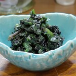 桶家乃隠居 - ガラシャ菜のごま和え