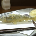 桶家乃隠居 - 稚鮎のてんぷら