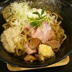 らぁ麺 ゆら吉 - 魚介地どりまぜそば800円