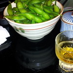 ぢどり屋 - 【再訪】電気ブラン（舌が痺れますチェイサーと一緒に）