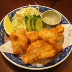 旬菜割烹 和しん - 日向鶏のから揚げ