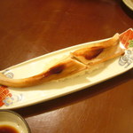 旬菜割烹 和しん - あなご１本握り