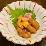 天菜 - 甘エビ雲丹風味ゆっけ １０７８円
