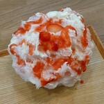 ホッペ アメムラ - 小ぶりのかき氷は、ちょっとしたおやつに好適なサイズ。