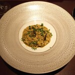 イル アオヤマ - ●リゾット、黒アワビ