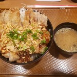 から好し - 麻辣丼（大盛り）＋みそ汁2020.07.22