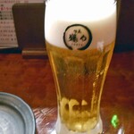 japanese restaurant 旬菜 籐や - 生ビール