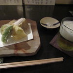 土家 - 太刀魚の天ぷら