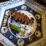 東京 芝 とうふ屋うかい - 焼物：特選和牛炭火焼き