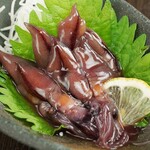 Pickled firefly squid