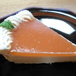 ナチュール - 白桃のレアチーズケーキ
