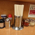 らー麺 家道 - 薬味類