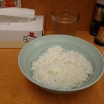 らー麺 家道 - 終日無料お替り自由ライスの半ライス