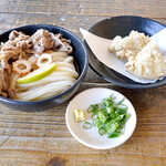 カマ喜ri - 肉ぶっかけ冷と、とり天