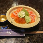 活うなぎ 美濃川 - 飛騨サーモン(鱒)の刺身