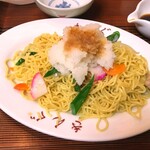 旬の料理 中華そば きんぐ - おろし焼きそば　７００円