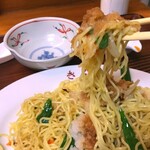 旬の料理 中華そば きんぐ - おろし焼きそば　７００円