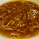 杏苑 - 三絲鱼翅(三種細切フカヒレ煮)小@5,000円(税抜)