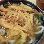 錦うどん - ごぼ天