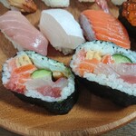 立喰い寿司　七幸 - 大名巻断面