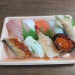 立喰い寿司　七幸 - 上にぎり   ￥1,200-