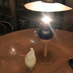 北一ホール - ランプと北海道ソフトクリーム