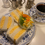 珈琲 冨士男 - エッグサンド