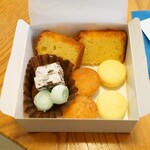 網元の宿 ろくや - ウェルカムスイーツはどれも美味しかった。