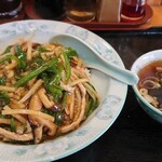 中華飯店青柳 - ﾋﾟｰﾏﾝ肉細切丼