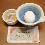 網元の宿 ろくや - 納豆、生卵、富津産味付け海苔