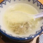 牛たん徳茂 - 牛たんスープ