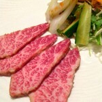 花膳 - 牛肉のベーコン