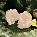 大どころ - アラのしゃぶしゃぶ〜身の厚いアラを贅沢にしゃぶしゃぶして、ダイダイ汁のポン酢で頂きます。