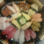 銀のさら - 料理写真:寿司２人前