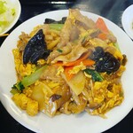 唐園 - 豚肉と木くらげ玉子炒
¥750
