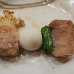 焼き鳥 ばかちん - あん時のエノキ