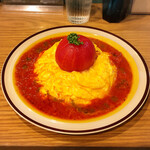 サンバード - 丸ごとトマトのオムライス
1日限定5食