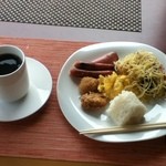 サンパギータ - コーヒーもついてます