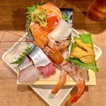 寿司と天ぷら ニューツルマツ - 刺身目利きの魚屋箱盛り