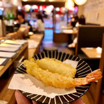 寿司と天ぷら ニューツルマツ - 天ぷら 海老