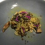 フィオッキ - 手打ちタヤリン・天龍鮎・ポルチーニ