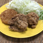 とんかつ 新宿さぼてん - 料理写真:ミニヒレカツと極うま唐揚げ