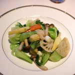 中国料理 皇苑 - 初夏ディナー：旬の野菜の強火炒め