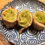 野菜巻き串と焼鳥 からくさ屋 - レタス巻き