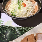 とんかつ食房 厚○ - サラダ